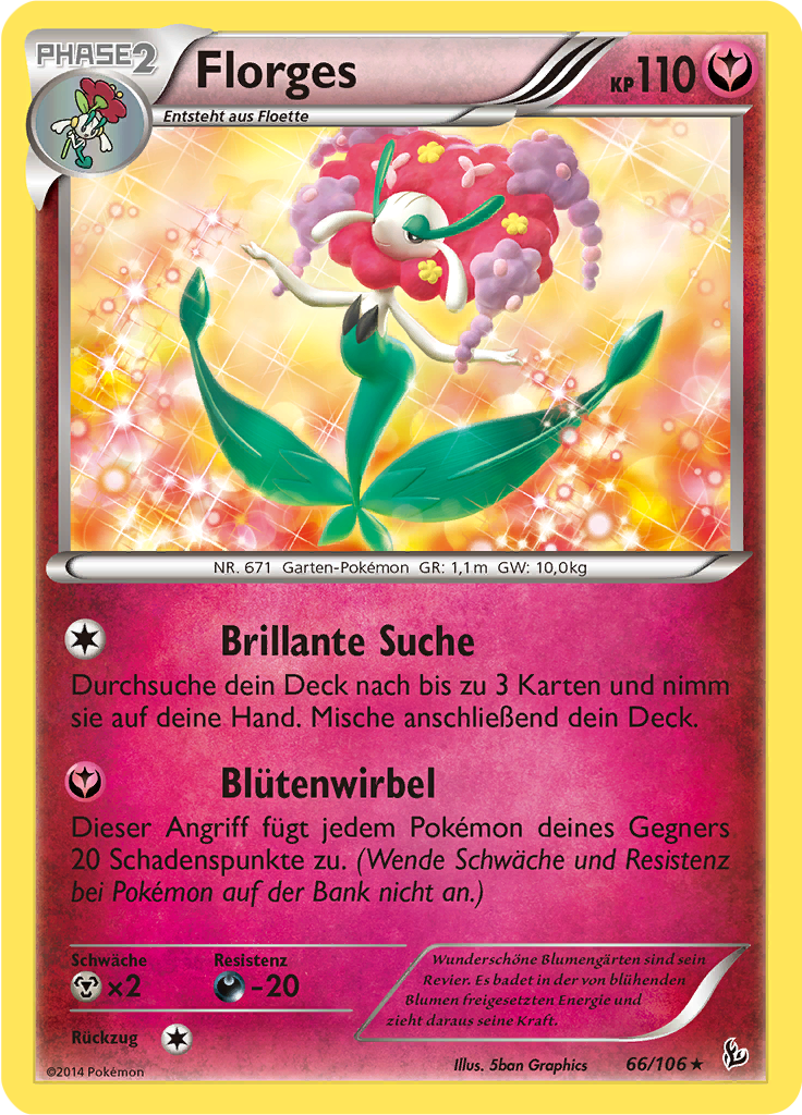 Florges (Reverse Holo)