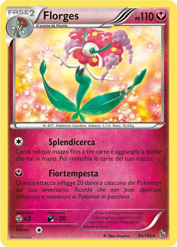 Florges (Reverse Holo)