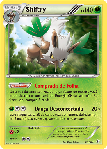 Shiftry (Reverse Holo)