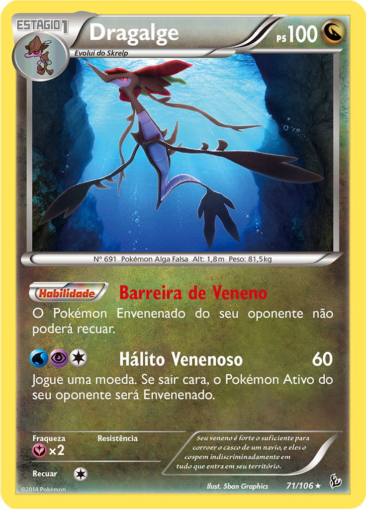 Dragalge (Reverse Holo)