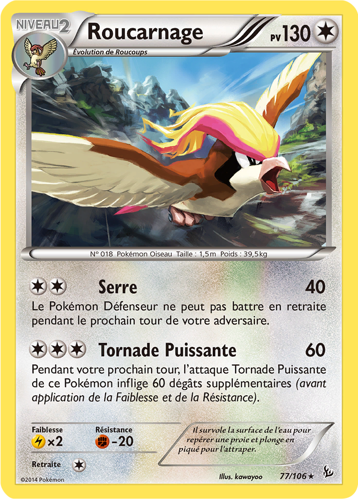 Roucarnage (Reverse Holo)