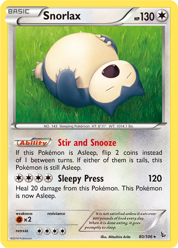 Snorlax (Reverse Holo)
