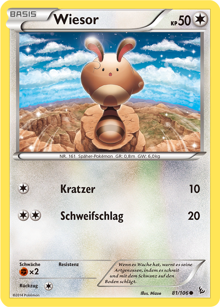 Wiesor (Reverse Holo)
