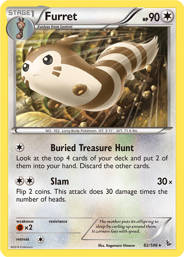 Furret (Reverse Holo)