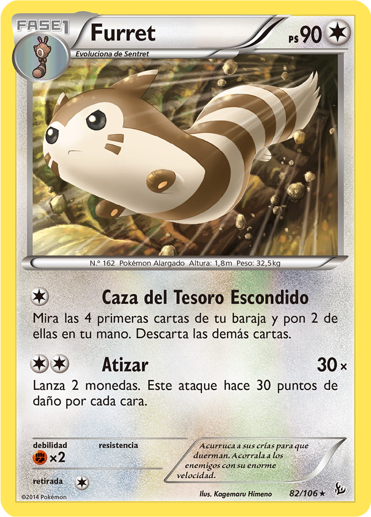 Furret (Reverse Holo)