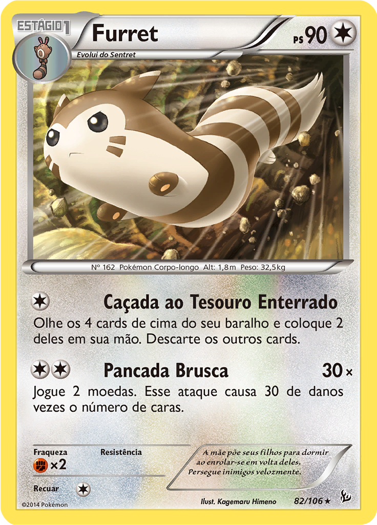 Furret (Reverse Holo)