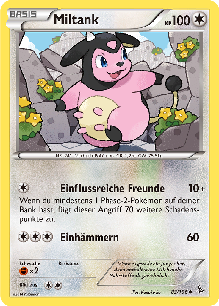 Miltank (Reverse Holo)
