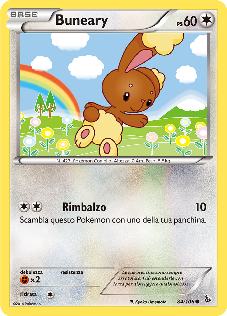 Buneary (Reverse Holo)