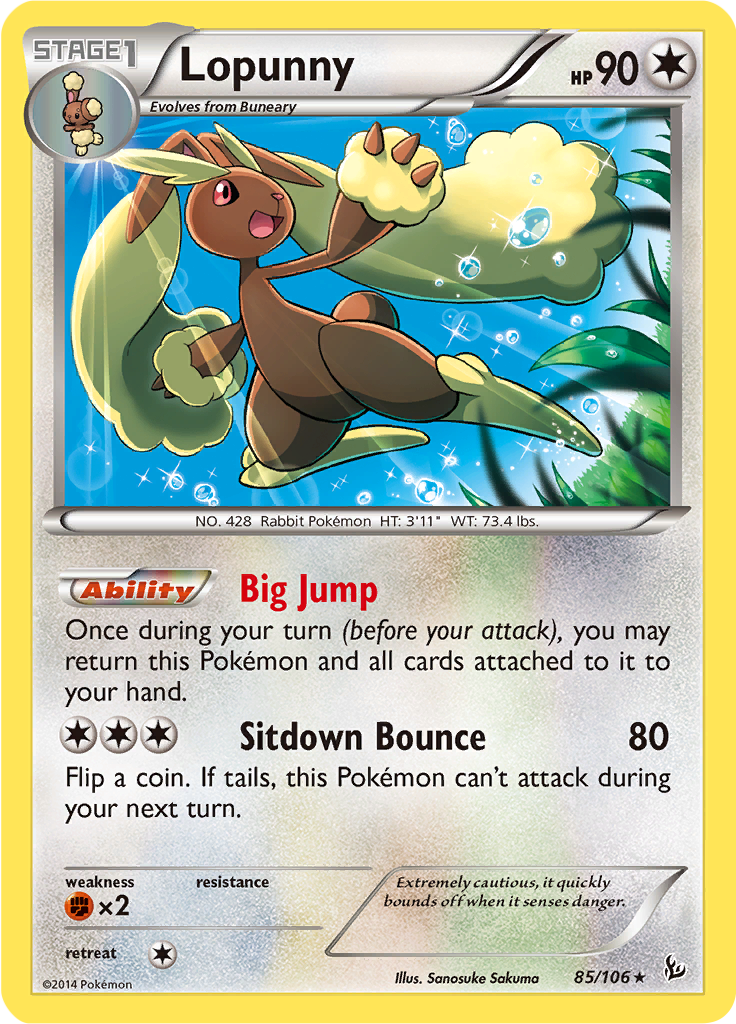 Lopunny (Reverse Holo)
