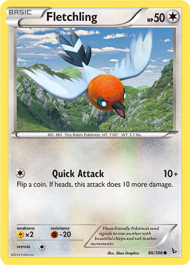 Fletchling (Reverse Holo)