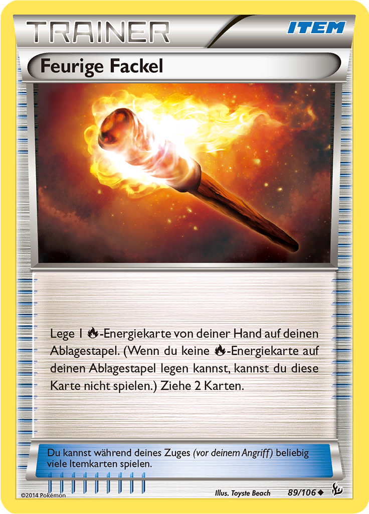 Feurige Fackel (Reverse Holo)