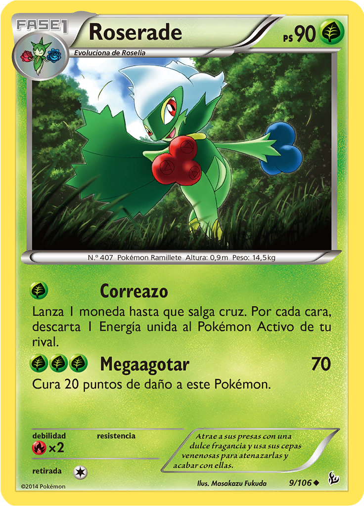 Roserade (Reverse Holo)