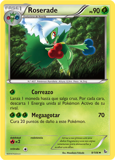 Roserade (Reverse Holo)
