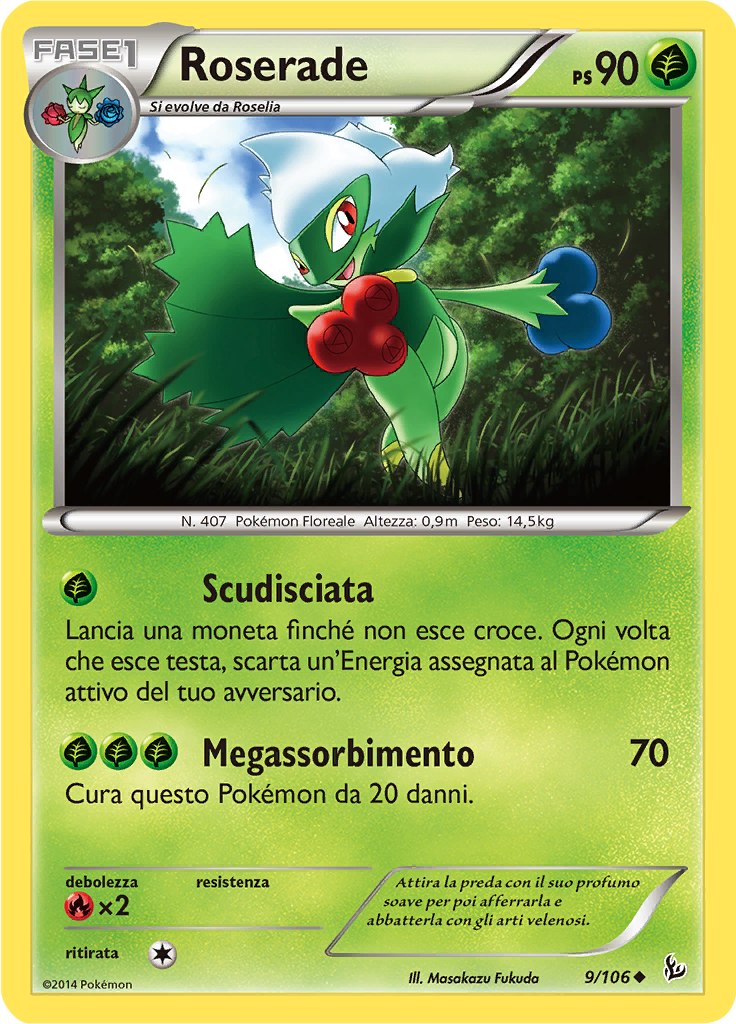 Roserade (Reverse Holo)