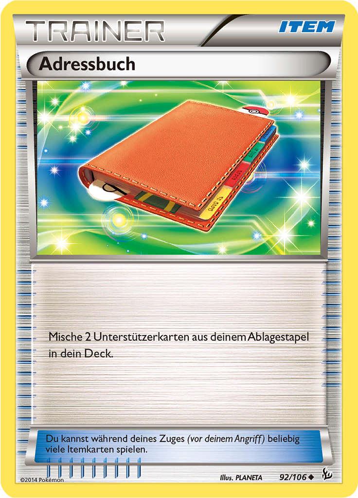 Adressbuch (Reverse Holo)