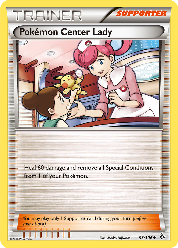 Pokémon Center Lady (Reverse Holo)