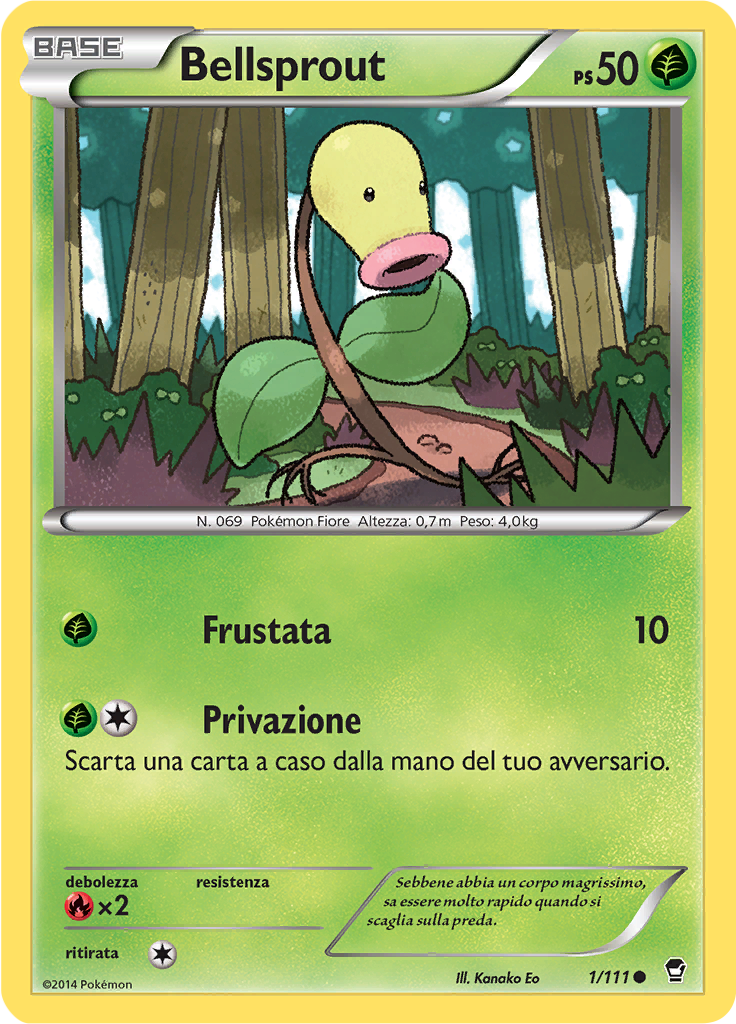 Bellsprout (Reverse Holo)