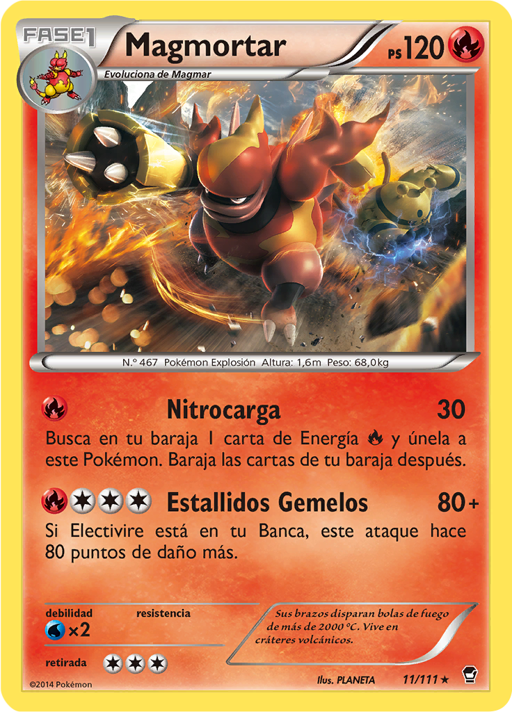 Magmortar