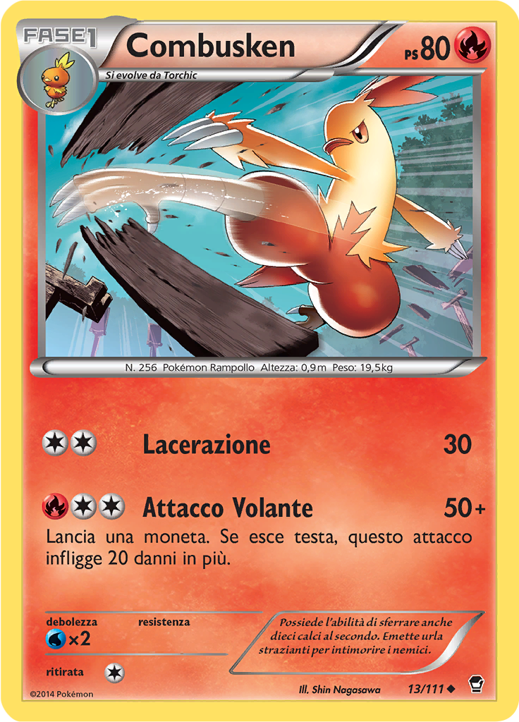 Combusken (Reverse Holo)