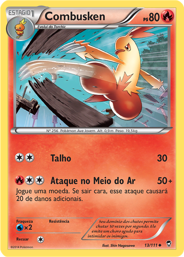 Combusken (Reverse Holo)