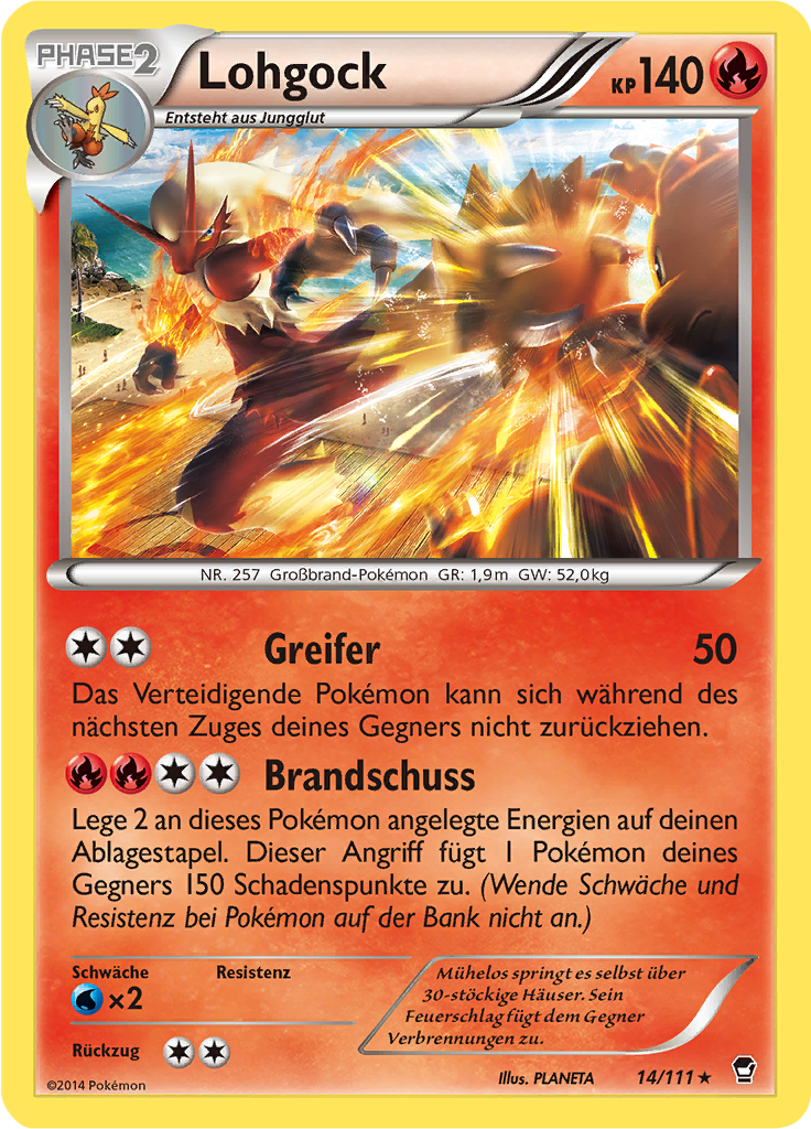 Lohgock (Reverse Holo)