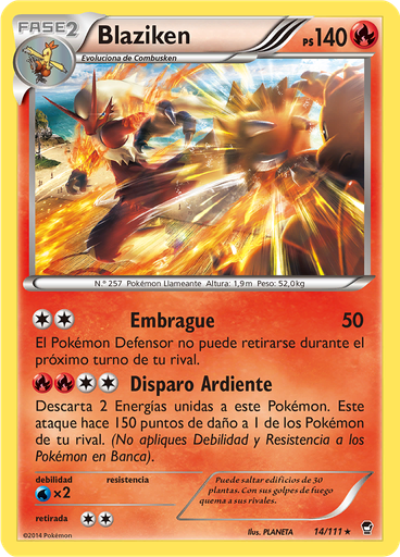 Blaziken (Reverse Holo)
