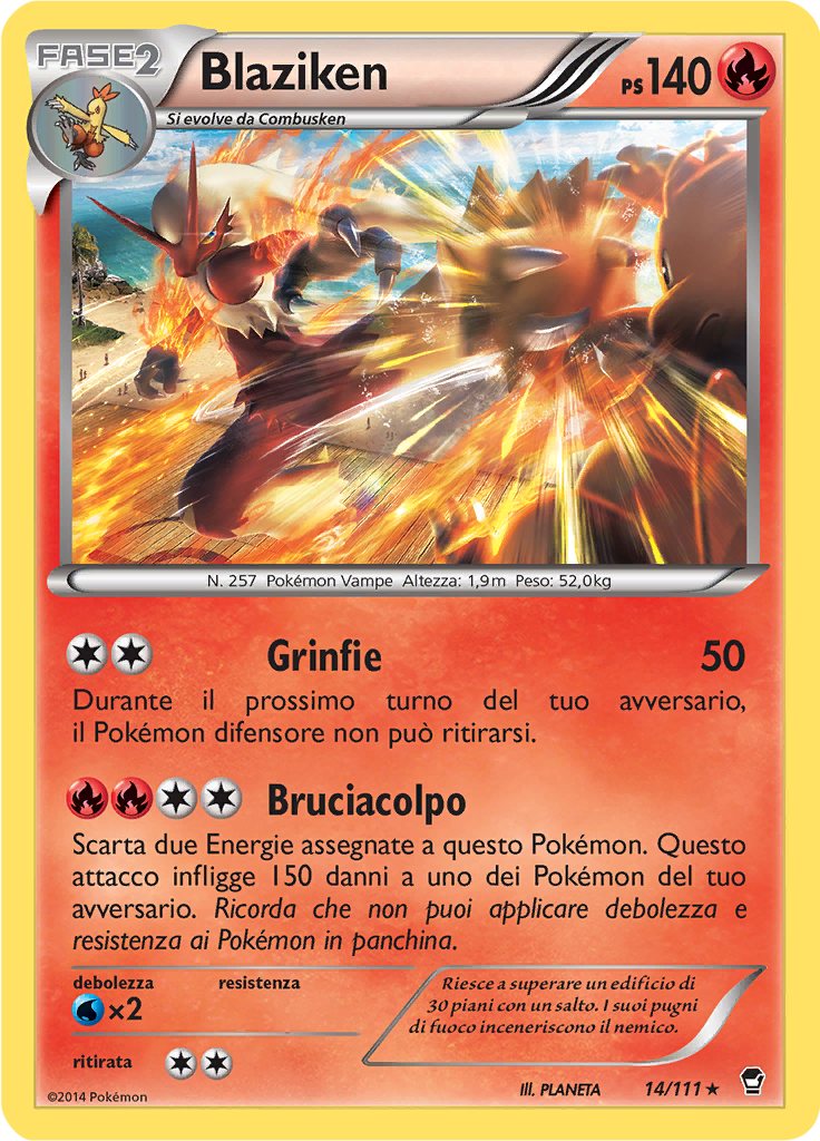 Blaziken (Reverse Holo)