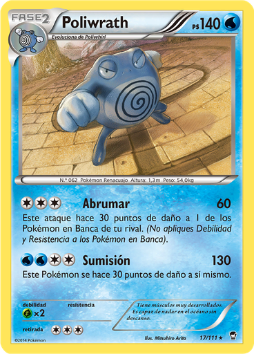 Poliwrath (Reverse Holo)