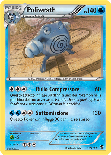 Poliwrath (Reverse Holo)