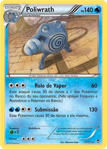 Poliwrath (Reverse Holo)