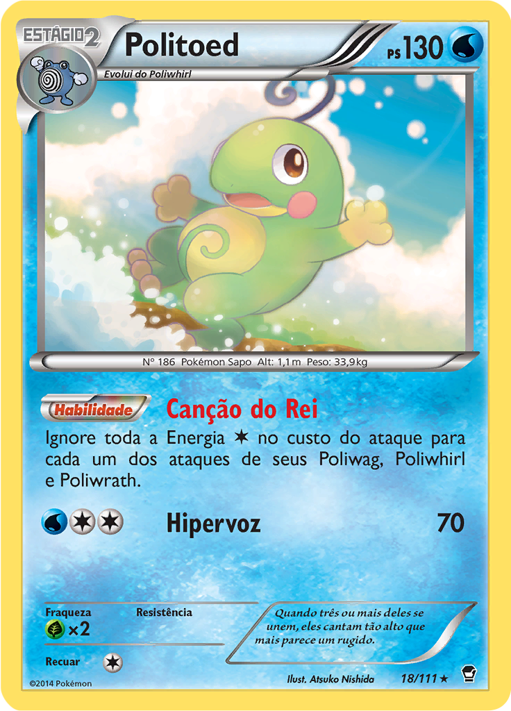Politoed (Reverse Holo)