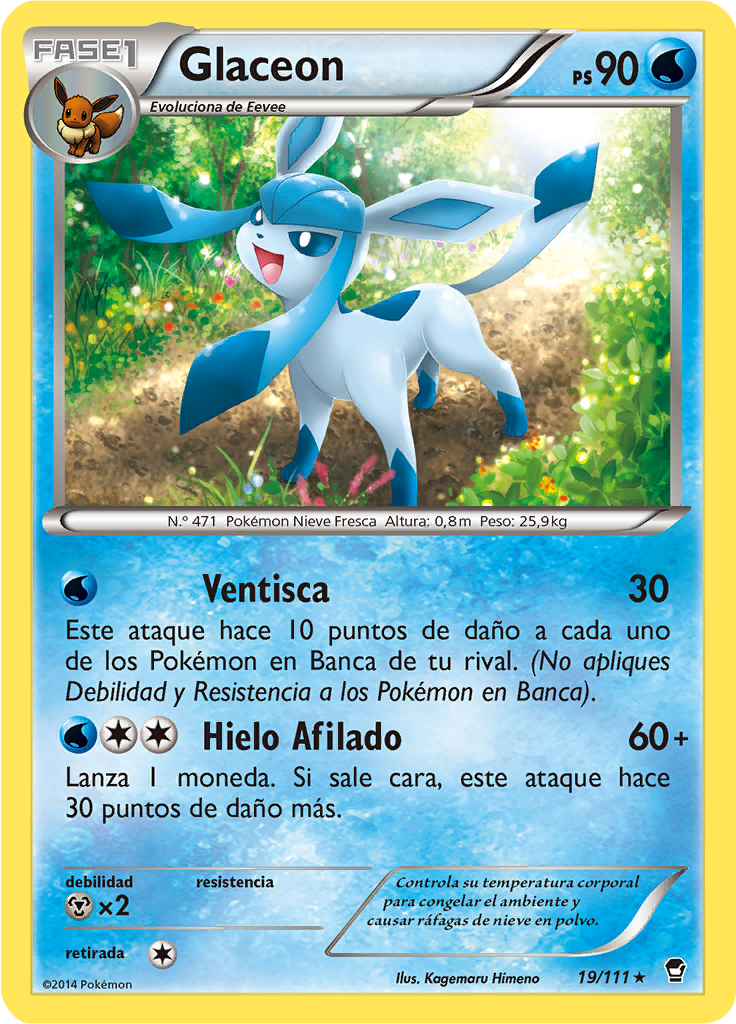 Glaceon (Reverse Holo)