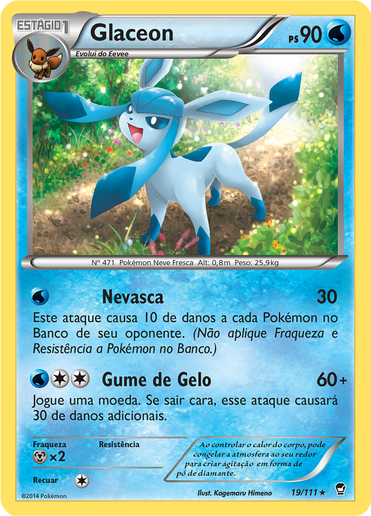 Glaceon (Reverse Holo)