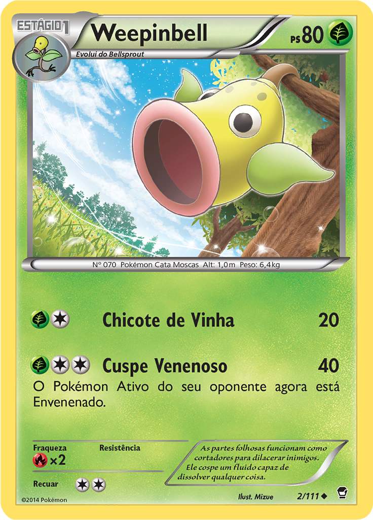 Weepinbell (Reverse Holo)