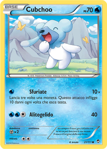 Cubchoo (Reverse Holo)