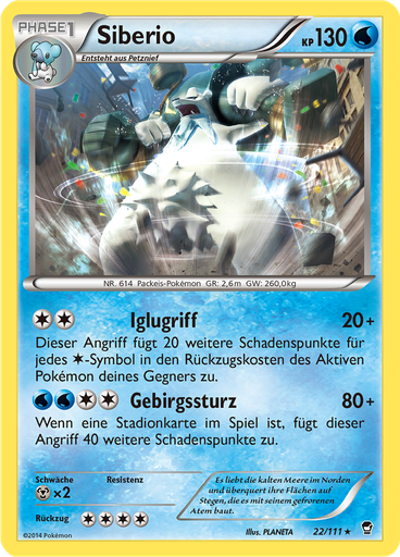 Siberio (Reverse Holo)
