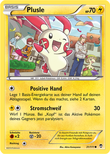 Plusle (Reverse Holo)