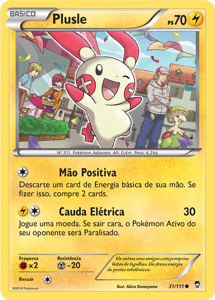 Plusle (Reverse Holo)