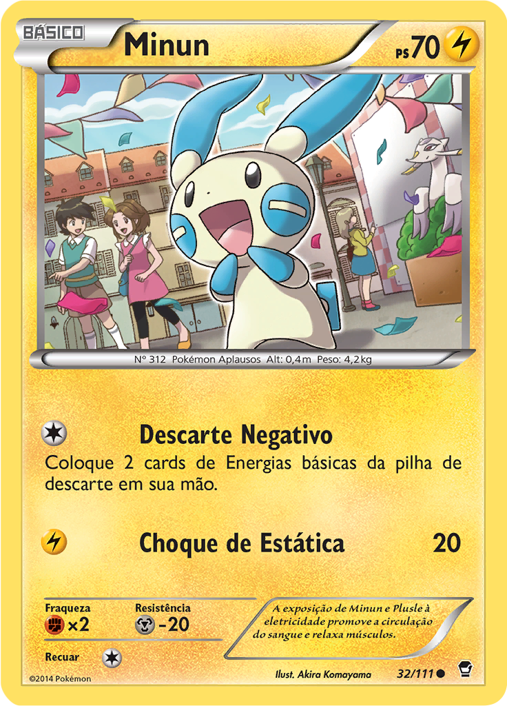 Minun (Reverse Holo)