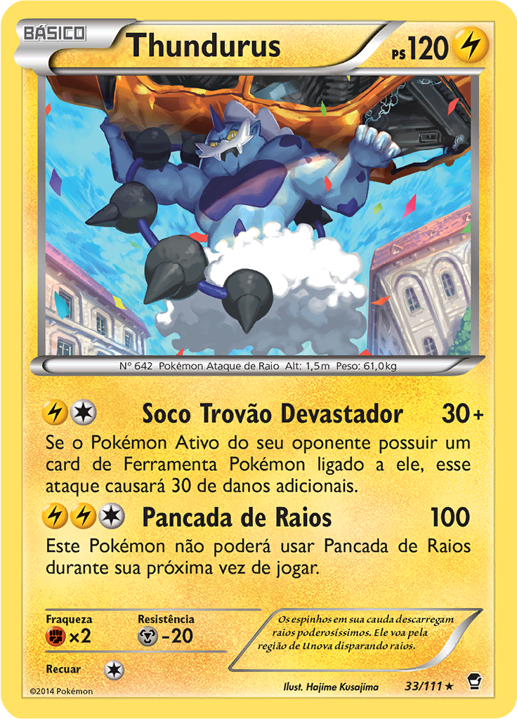 Thundurus (Reverse Holo)