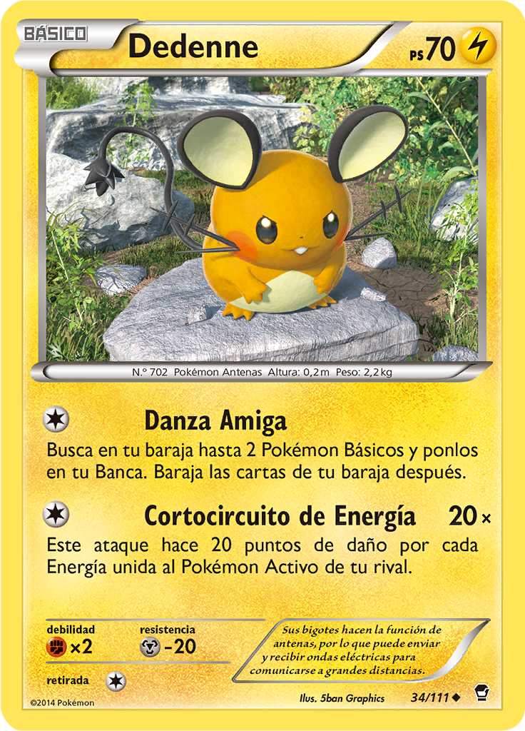 Dedenne (Reverse Holo)