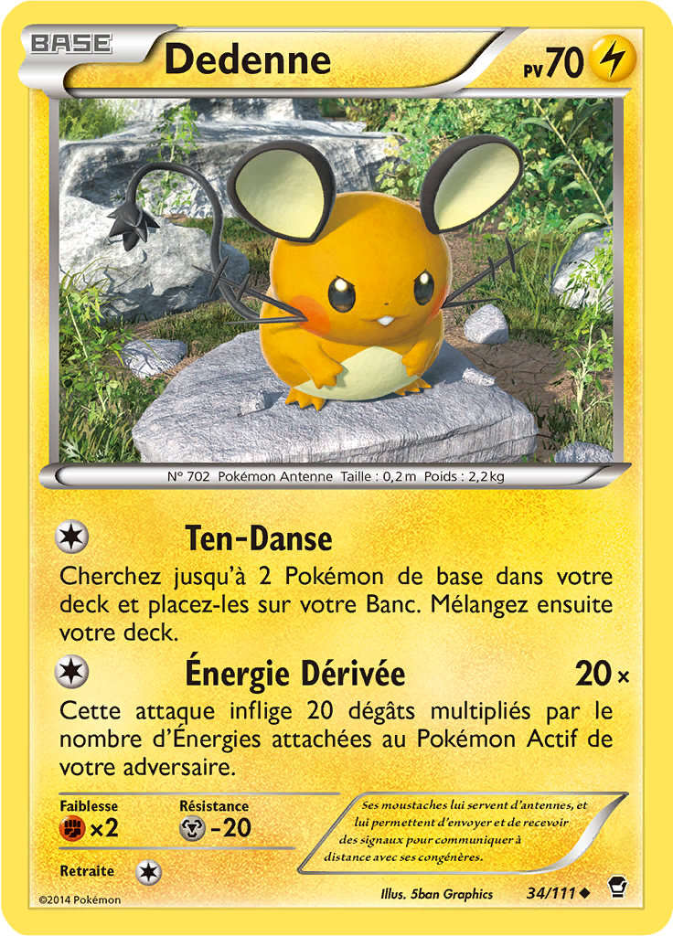 Dedenne (Reverse Holo)