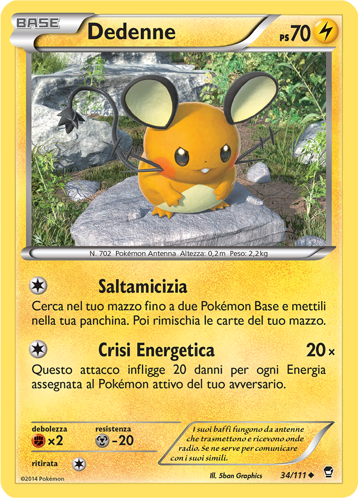 Dedenne (Reverse Holo)