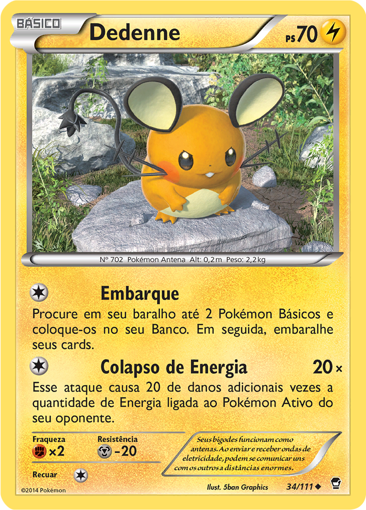 Dedenne (Reverse Holo)