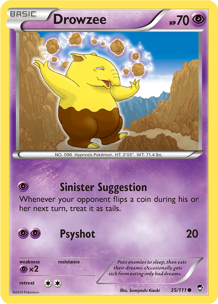 Drowzee (Reverse Holo)