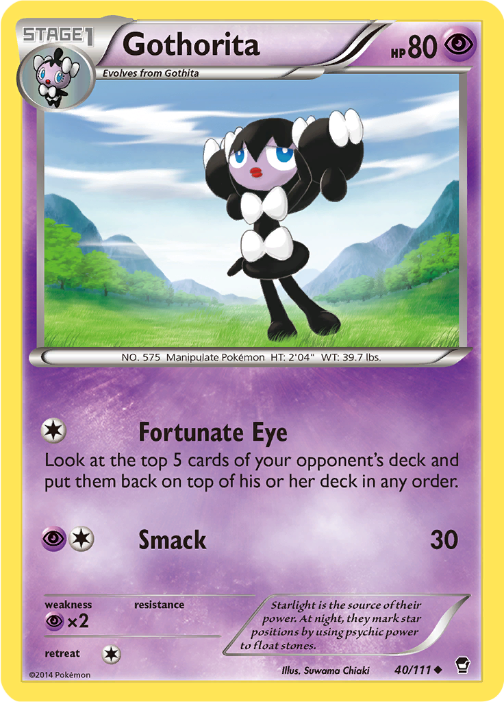 Gothorita (Reverse Holo)