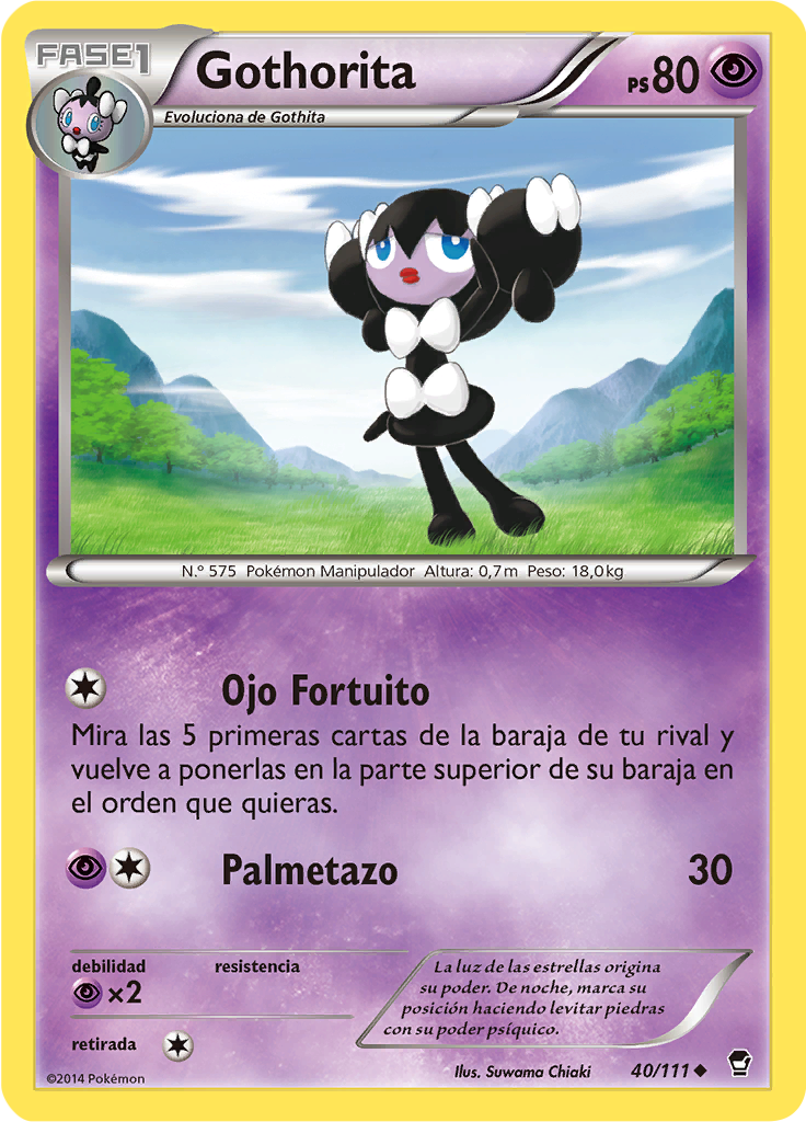 Gothorita (Reverse Holo)