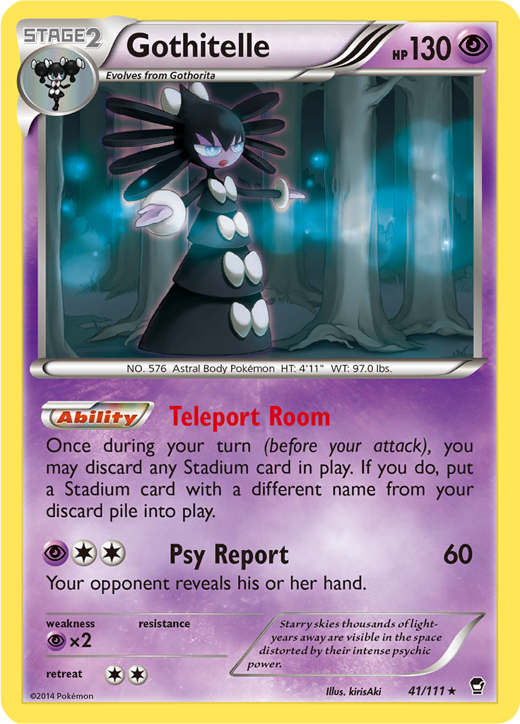 Gothitelle (Reverse Holo)