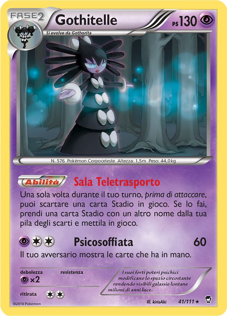 Gothitelle (Reverse Holo)