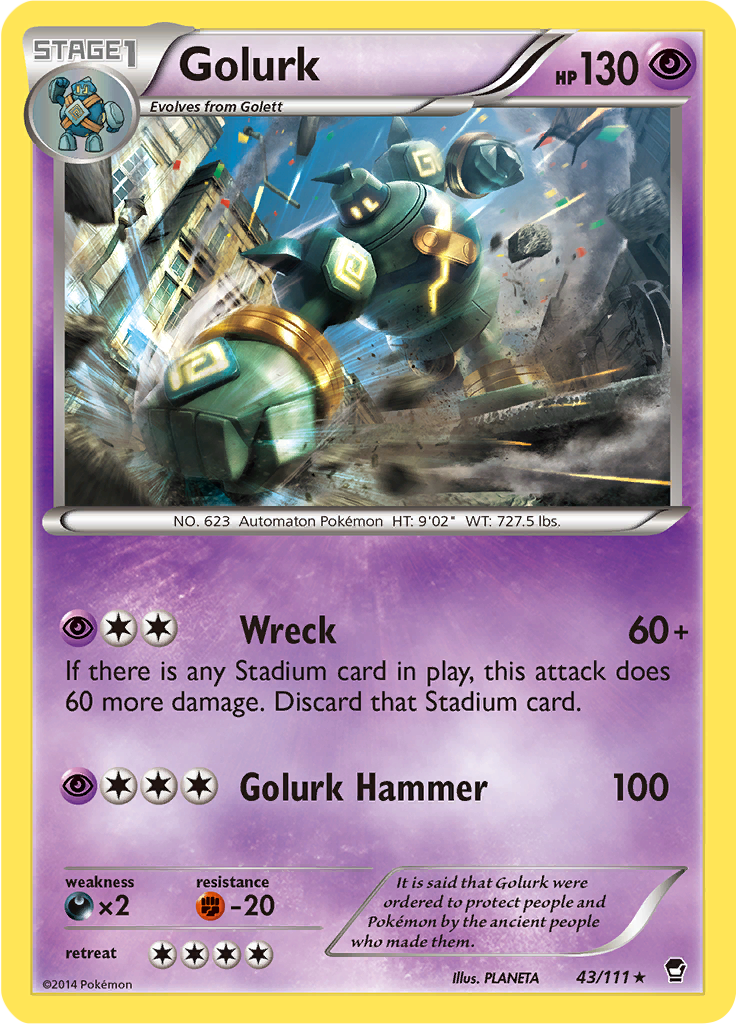 Golurk (Reverse Holo)